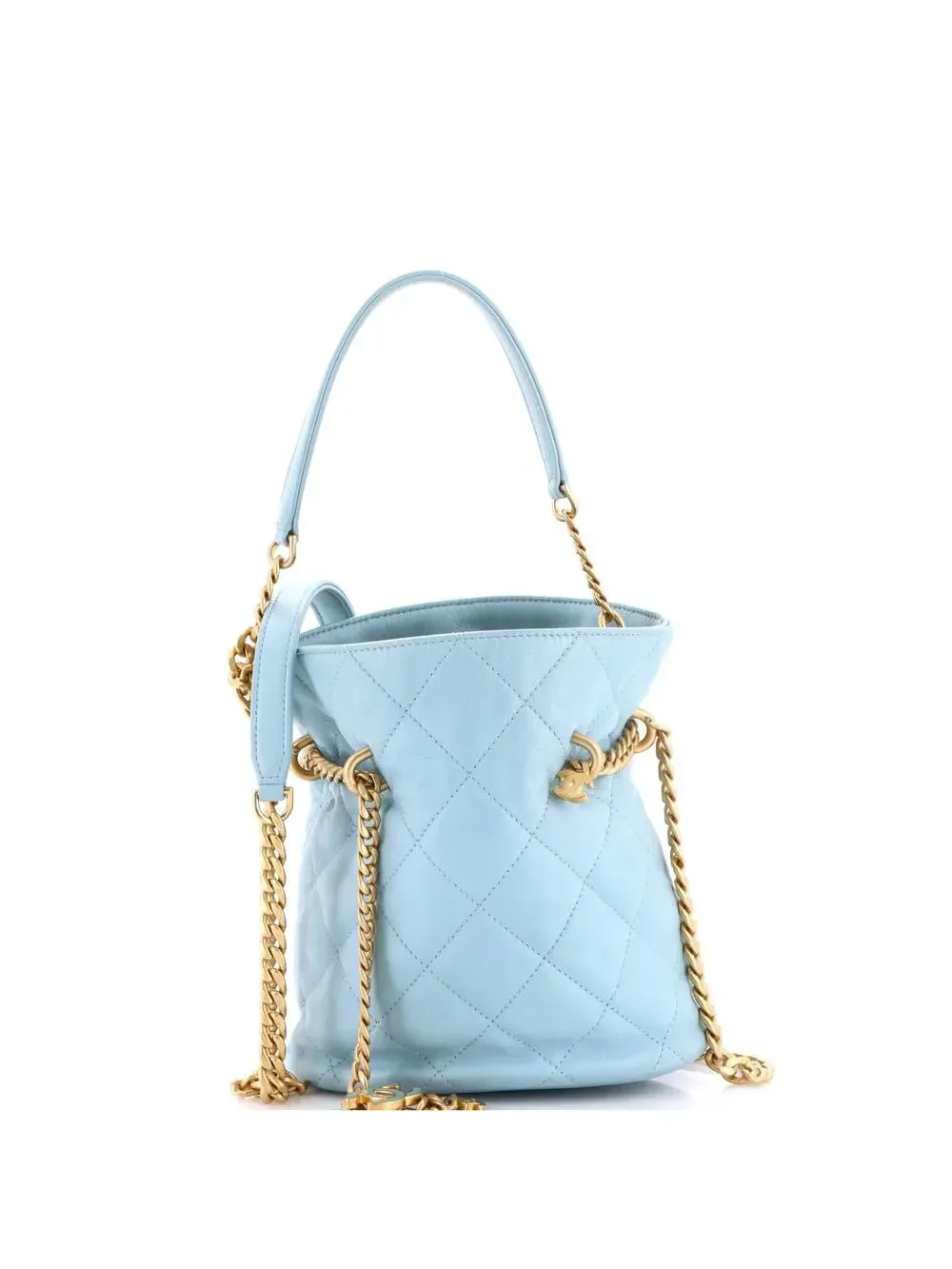Chanel Pending Cc Drawstring Bucket Bag #292049C38B